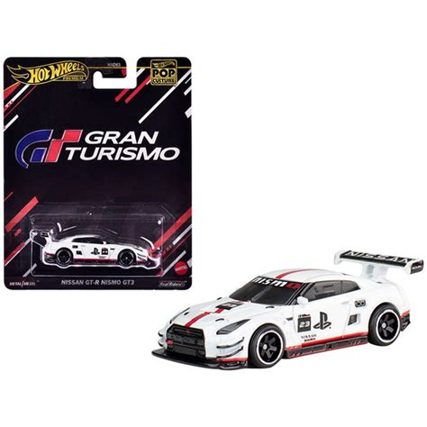 Машинка коллекционная Mattel Hot Wheels Премиум автомобиль Поп культура HXD63 NISSAN GT R NISMO