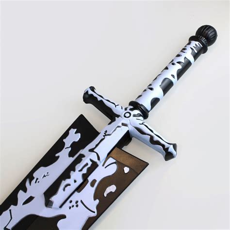 Astas Demon Slayer Sword Black Clover Foam Prop Replica Collector