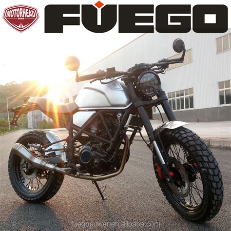 Enduro Naked Cafe Racer Motorcycle Scrambler 250cc Oil Cooled With