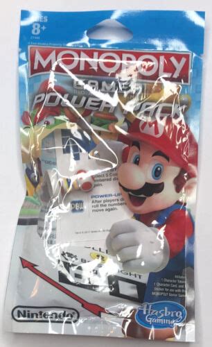 Super Mario Monopoly Gamer Power Pack Toad Board Game Piece Nintendo