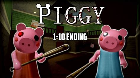 Piggy Alpha 10 Endings Roblox Tussygames Youtube