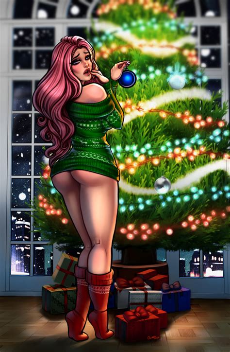 Xmas Cheer Patreon Supported By Elwinne Hentai Foundry