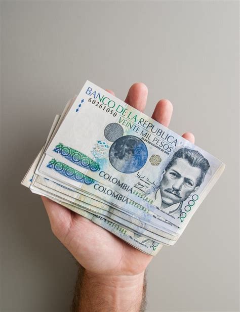 Colombian Peso stock photo. Image of peso, paper, making - 34760254