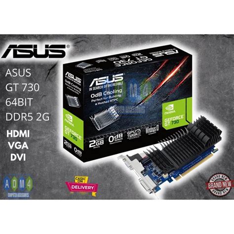 Asus GT730 2gb 64bit GDdr5 Brand New NVIDIA GeForce GT 730 | Lazada PH