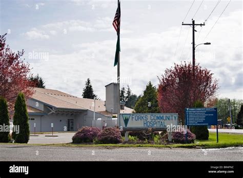 Front view of Forks Community Hospital in Forks, Washington Stock Photo ...