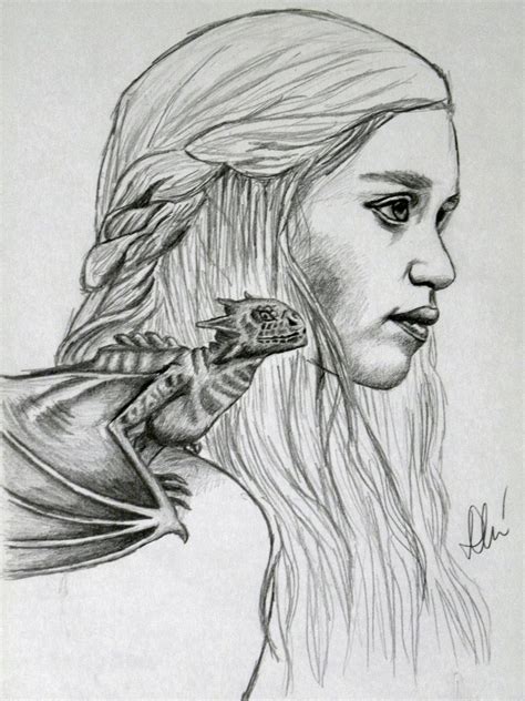 Game Of Thrones Dragon Drawing Sketch Drawing Skill