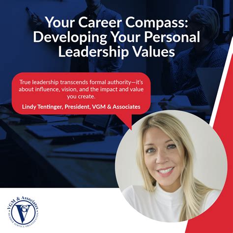 Your Career Compass Developing Your Personal Leadership Values