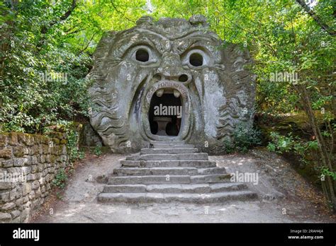 The Monster Park Also Called Sacro Bosco Or Villa Delle Meraviglie