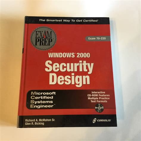 Exam Prep Ser Mcse Windows Security Design Exam Prep By Richard