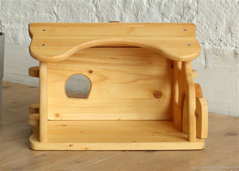 Кукольный домик (маленький). Деревянные игрушки в интернет-магазине на ...