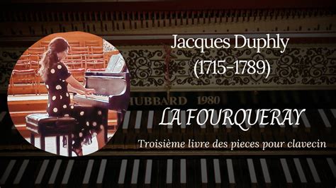 Jacques Duphly 1715 89 Troisième livre des pieces pour clavecin LA