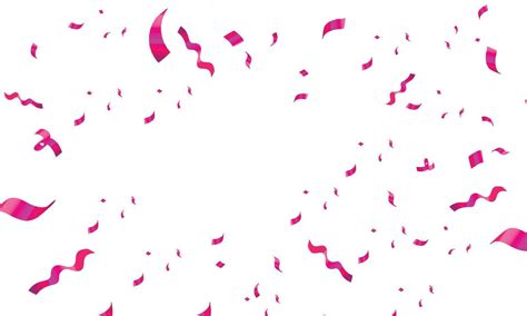 Vector Realistic Pink Confetti Background Design 35286222 Vector Art At