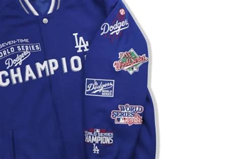 Jh Design Los Angeles Dodgers World Series Champions Reversible Jacket