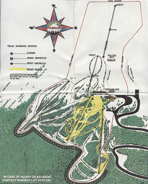 Timberline Lodge Trail Map