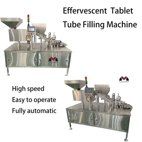 effervescent tablet tube filling machine