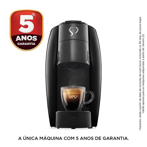 Cafeteira Espresso Multibebidas Três Corações G2 Lov Basic Preta 220v Eletroportáteis Nagem