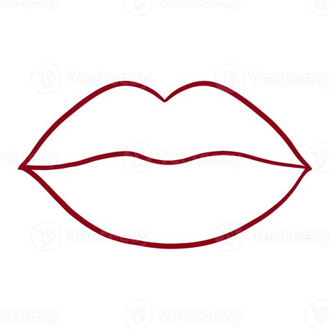 Woman Lips Drawing 38123373 Png