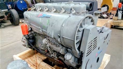 Deutz F6l912 6 Cylinder Air Cooled Diesel Engine Youtube