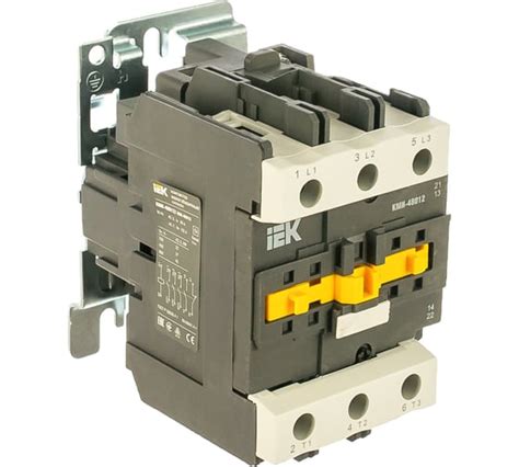 Контактор IEK КМИ-48012 80А 220В 1НЗ ИЭК KKM41-080-230-11 - выгодная ...