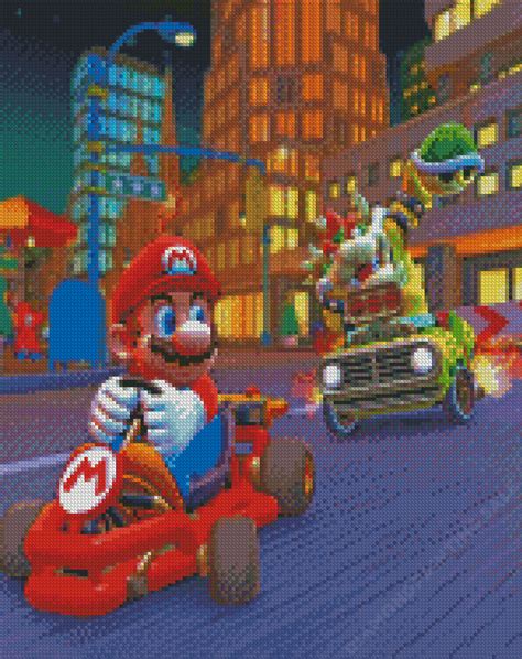 Cool Mario Kart 5d Diamond Paintings Diamodpaintingsale