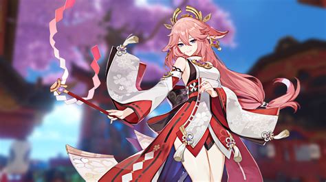 Яэ мико геншин импакт оружие (62 фото) - фоны и картинки для рабочего ...