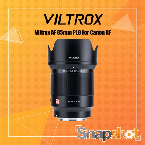 Viltrox AF 85mm F1.8 For Canon RF รับประกัน 1 ปี | Shopee Thailand
