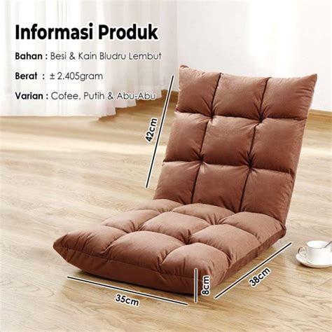 promo kursi lesehan sofa single bed minimalis tatami premium sa