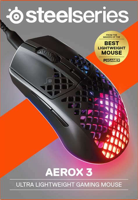 Customer Reviews Steelseries Aerox Super Light Honeycomb Wired Rgb