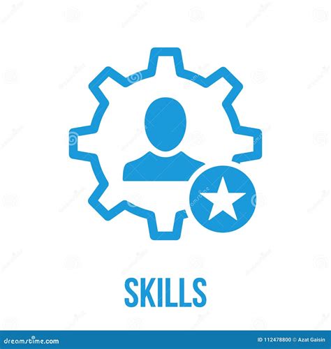 Skills Icon With Star Sign Skills Icon And Best Favorite Rating