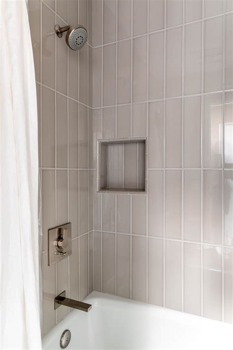 Subway Tiles Vertical Bathroom The Urban Decor