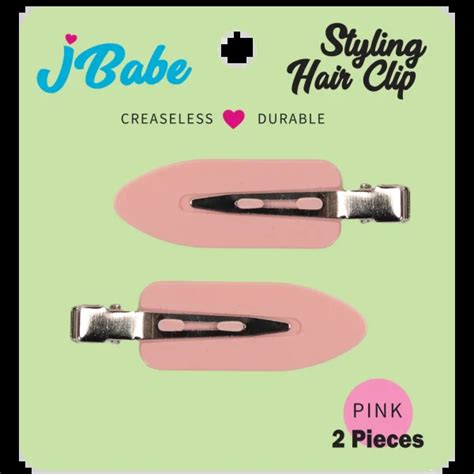 Styling Hair Clip Pink J Babe Luces Beautiful