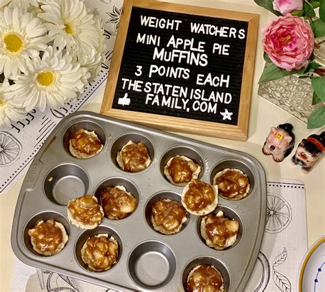 Weight watchers mini apple pie muffins