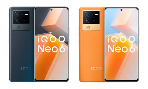 iQOO Neo6 design revealed through official renders - Gizmochina