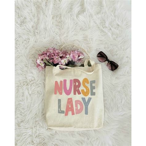 Nurse Lady Tote Bag Nursing Tote Bag Nurse Graduation Tote Inspire