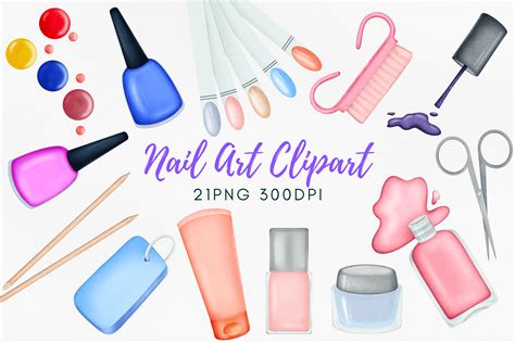 nails clip art 7