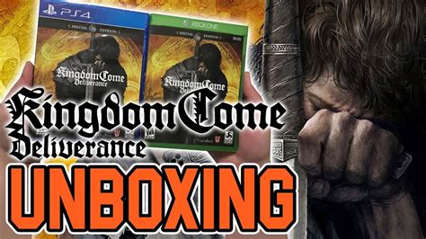 Kingdom Come Deliverance (Special Edition) (PS4/Xbox One) Unboxing ...