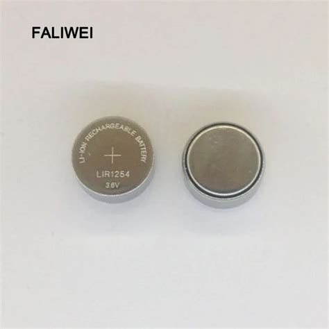 2 개/몫 LIR1254 3.6v 충전식 배터리/좋은 품질|lot battery|batteries batteriesbattery ...