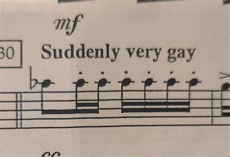 Suddenly Very Gay Sheet Music