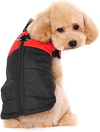 Ectkuee Winter Warm Pet Hund Kleidung Klein Wasserdichte Hundemantel