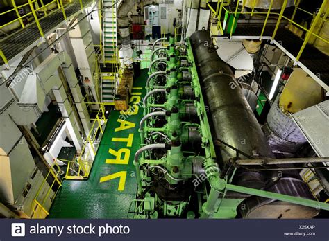 Ship Engine Room High Resolution Stock Photography And Images Alamy
