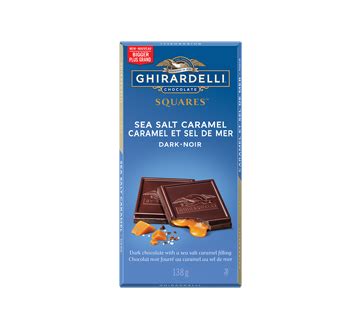 Tablette Au Chocolat Noir Fleur De Sel Et Caramel G Ghirardelli