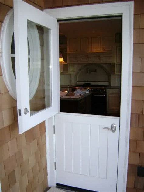 Exterior Dutch Door With Screen Front Door Pinterest An