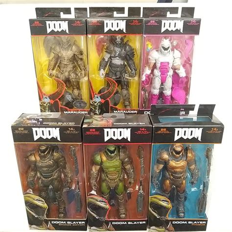 Mcfarlane Toys Action Figure Doom Game Series Set Of 54 Off