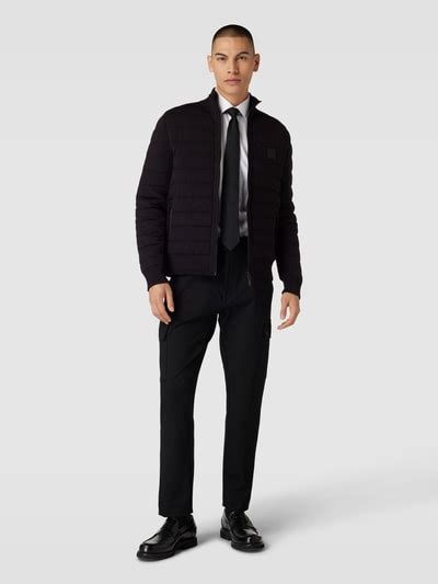 BOSS Jack met labelpatch, model 'Paranolo' in zwart online kopen | P&C