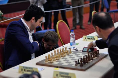 Kramnik Beats Topalov In Siberia Socar Clash