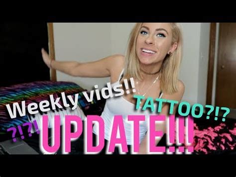 Update Weekly Vids Blonde A Tattoo Youtube