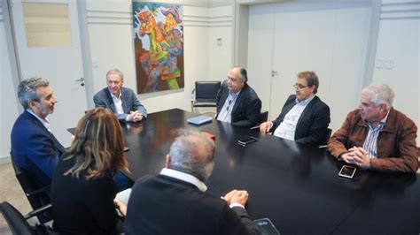 Se Reunieron Juan Schiaretti Florencio Randazzo Y Eduardo Falcone La