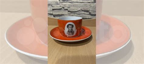 Чайная пара Пушкин. Дулево СССР купить в Москве | Товары для дома и ...