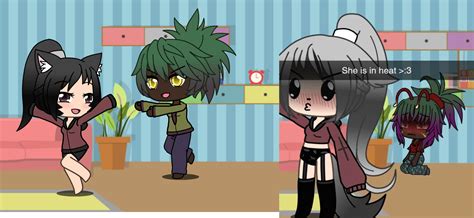 Redesigned Some Random Lesbian Gacha Heat Couple And Made It To The Girl In Heat Just Wants To