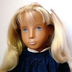 Early No Philtrum Single Fringe Blonde Sasha In Blue Cord Dress Sasha Doll Dolls For Sale